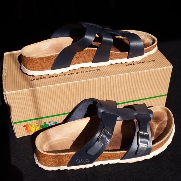 Birkenstock Shoes - Birki's Havanna Sandals Color Blue Size 39 Narrow